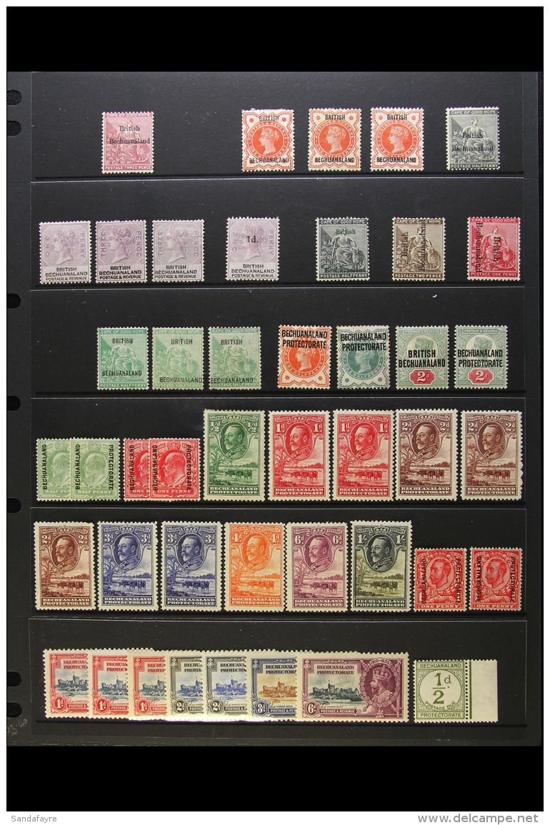 1885-1952 FINE MINT COLLECTION An Attractive Collection Presented On Stock Pages With A Useful Range Of KGVI... - Andere & Zonder Classificatie