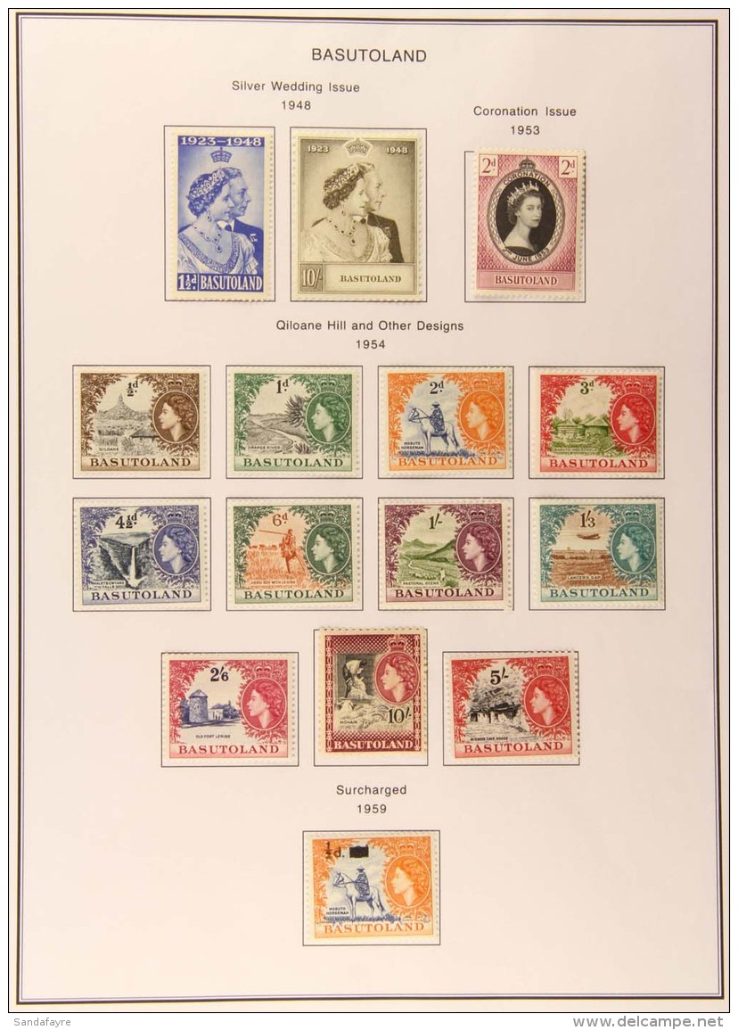 1933-1983 FINE MINT All Different Collection. Note KGV Definitives Set To 1s; KGVI Definitives Set To 5s, Plus... - Sonstige & Ohne Zuordnung