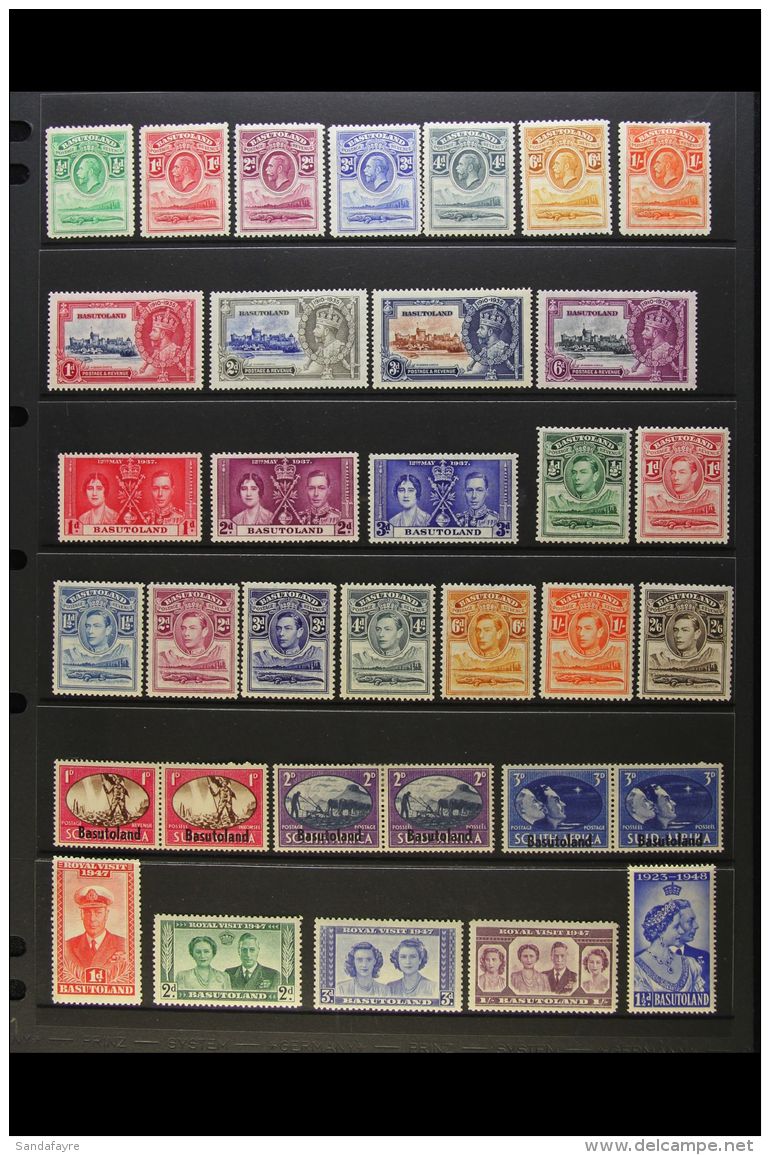 1933-1963 ALL DIFFERENT MINT COLLECTION An Attractive Range On Stock Pages That Includes KGV Defins Set To 1s,... - Sonstige & Ohne Zuordnung