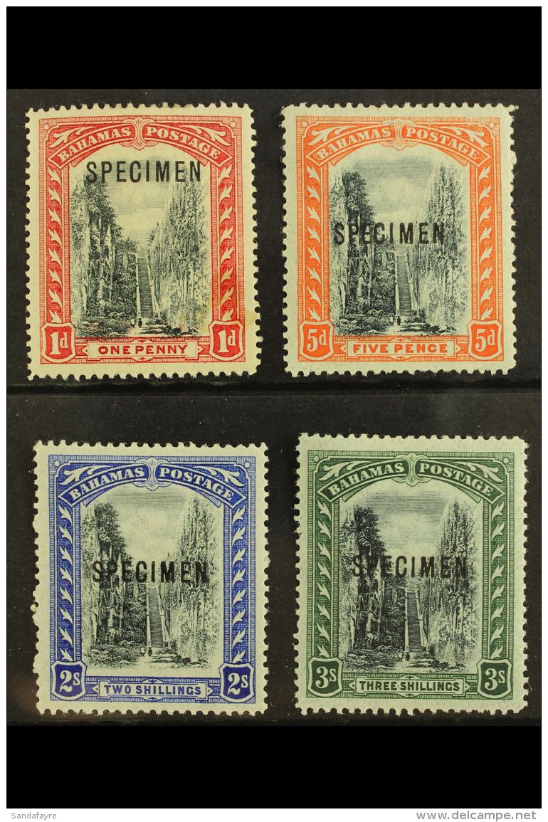 1901 Staircase Set To 3s, Ovptd "Specimen", SG 58s/61s, Very Fine Mint. (4 Stamps) For More Images, Please Visit... - Andere & Zonder Classificatie