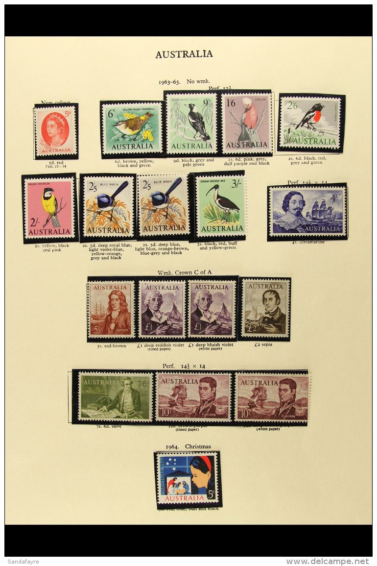 1952-77 VERY FINE MINT COLLECTION With Many Stamps Being Never Hinged, Includes 1956-57 4d To 1s Set, 1s6d, 2s,... - Andere & Zonder Classificatie