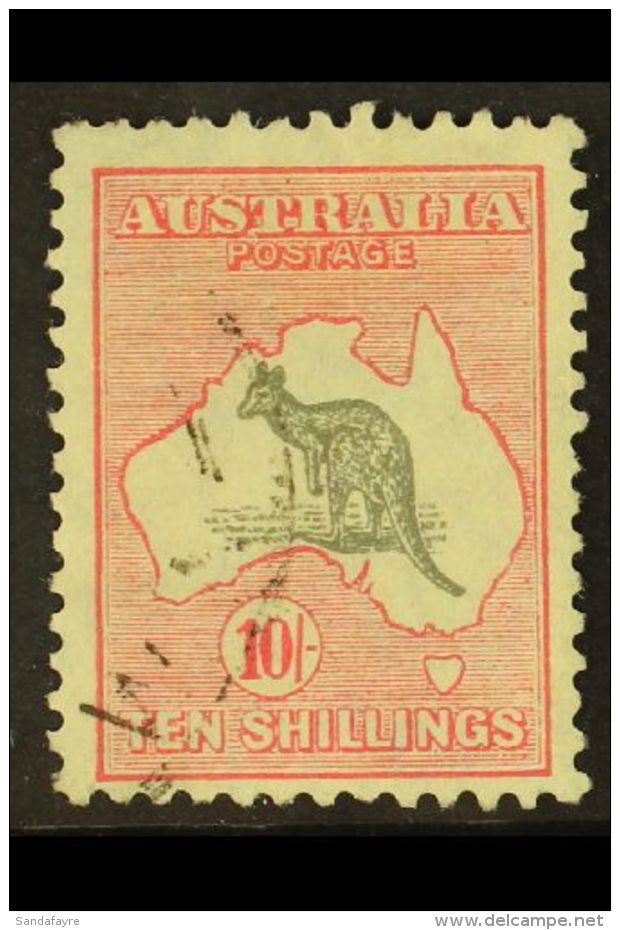 1931-36 10s Grey And Pink Kangaroo, SG 1436, Good Used, Light Cancel And Fresh Colour. For More Images, Please... - Sonstige & Ohne Zuordnung