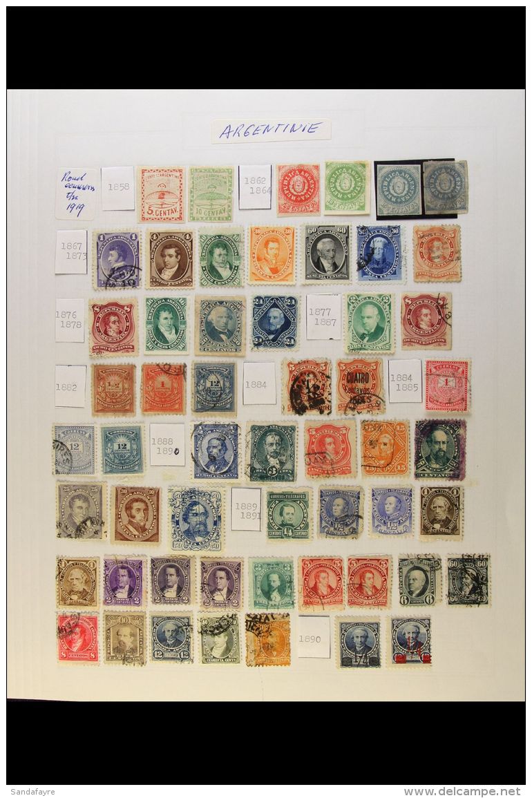1858-1988 MINT AND USED COLLECTION A Clean Collection On Album Pages Which Starts With A Good Range Of 19th... - Andere & Zonder Classificatie