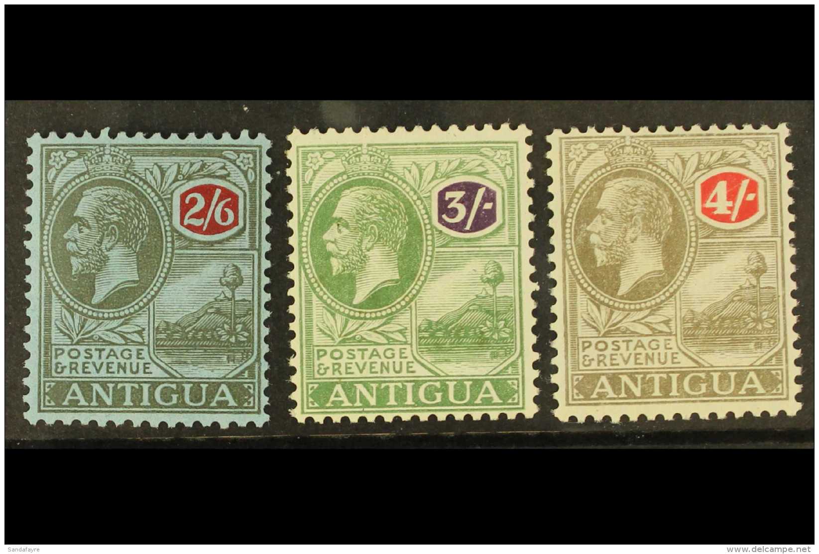 1921-29 2s 6d To 4s SG 78/80, Fine Mint. (3) For More Images, Please Visit... - Sonstige & Ohne Zuordnung