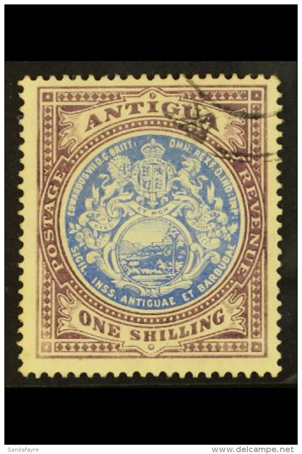1908-17 1s Blue &amp; Dull Purple, SG 49, Very Fine Used For More Images, Please Visit... - Andere & Zonder Classificatie
