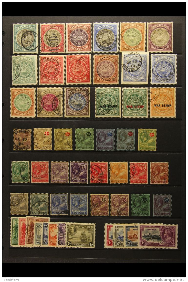 1903-35 USED COLLECTION On A Stock Page. Includes 1903-07 &frac12;d, 1d, 2d, 2&frac12;d, 3d &amp; 2s6d, 1908-17... - Andere & Zonder Classificatie