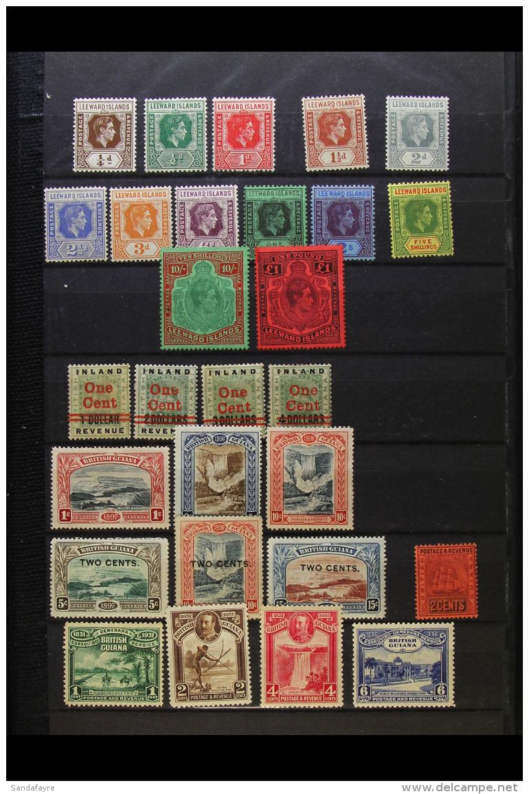 BRITISH COMMONWEALTH 1880-1956 ATTRACTIVE FINE MINT RANGES With Many Better Items In A Small Stockbook, Virtually... - Other & Unclassified