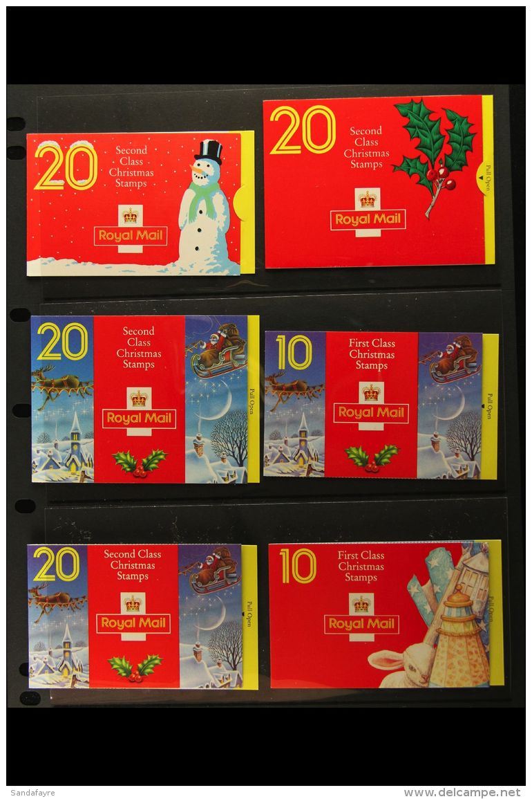 1990-2000 CHRISTMAS BOOKLETS COMPLETE RUN, SG.LX1/20, Very Fine Condition (20 Booklets). For More Images, Please... - Other & Unclassified