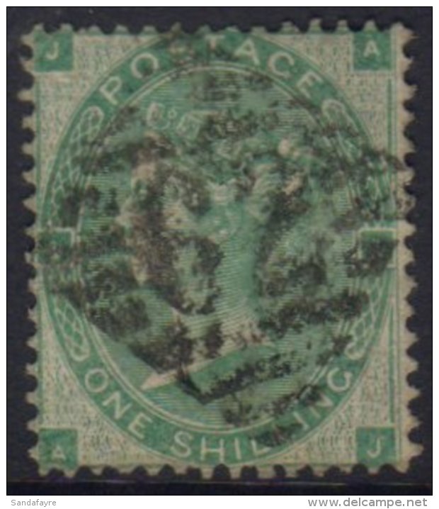 1862-64 1s Green SG 90, With Good Colour And Perfs, Neat Upright "62" Irish Numeral Cancel. For More Images,... - Sonstige & Ohne Zuordnung