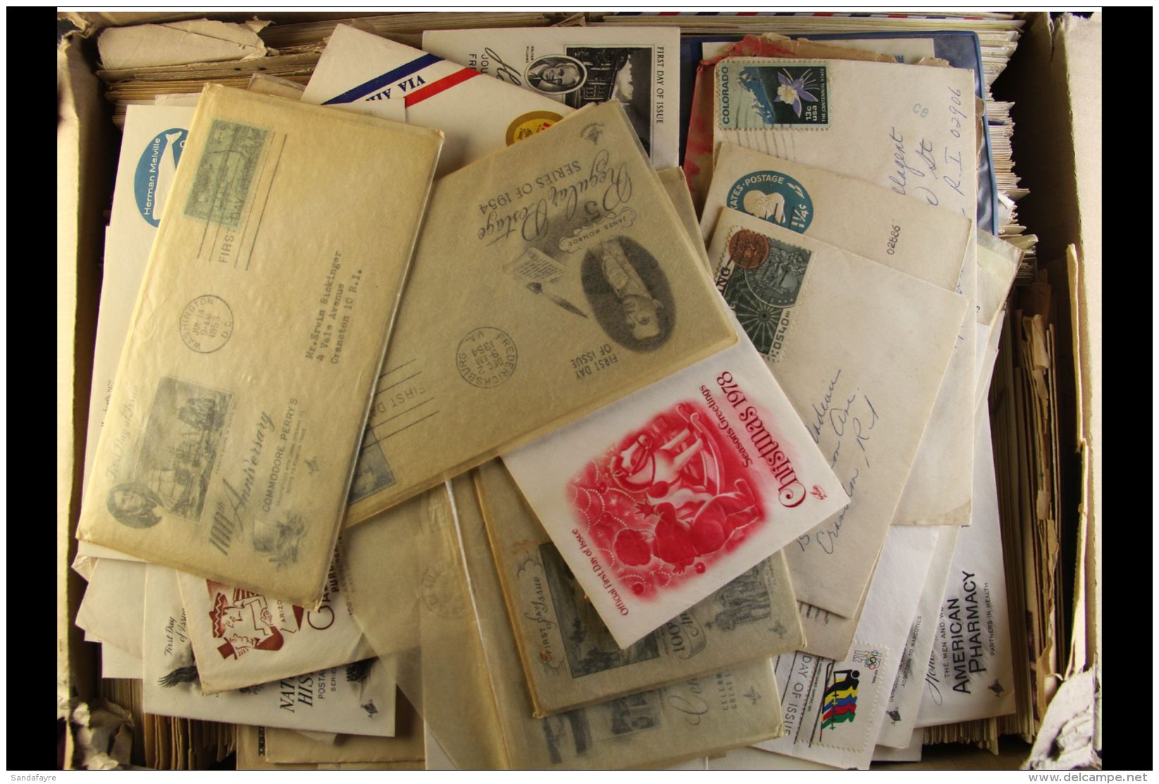 FIRST DAY COVERS HOARD A Mostly 1960's And 1970's Large Assembly Of Mostly Clean Unaddressed Covers, With A Few... - Sonstige & Ohne Zuordnung
