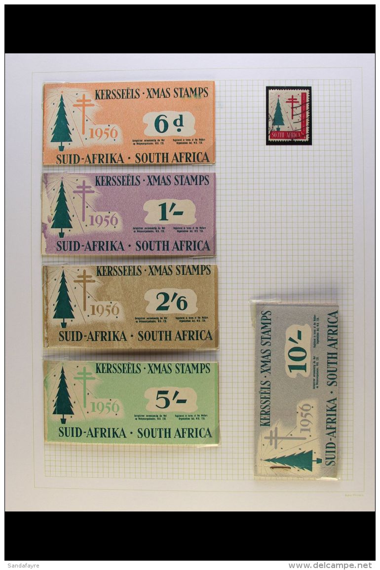 CHRISTMAS LABEL BOOKLETS 1955-65 COLLECTION OF COMPLETE BOOKLETS, One Penny Labels, Later One Cent, Sold To Raise... - Non Classés