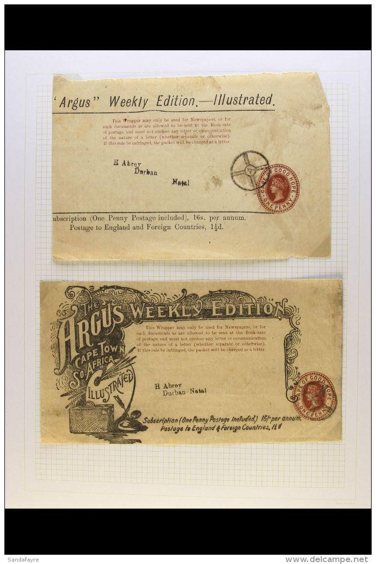 POSTAL STATIONERY Accumulation Of Mint &amp; Used Items From Cape, O.F.S., Natal &amp; Transvaal, We See Mostly... - Ohne Zuordnung