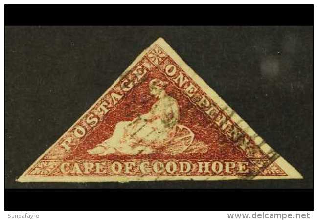 CAPE OF GOOD HOPE 1863-4 1d Brownish Red, SG 18c, Fine Used, Three Close To Good Margins. For More Images, Please... - Non Classés