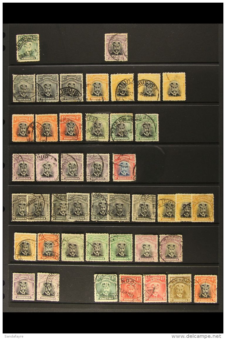 1913-24 ADMIRALS - USED RANGE Majority Perf.14 Die II &amp; Die III Issues, Note Die II To 10d With Shades Of 2d,... - Autres & Non Classés