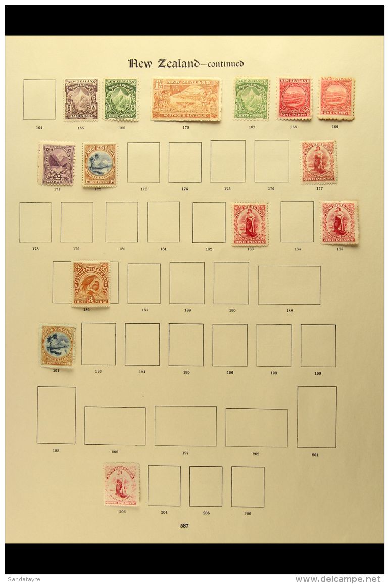 1898-1936 MINT COLLECTION ON "NEW IMPERIAL" LEAVES All Different, Mostly Fine Condition. Note 1898-1908 Pictorials... - Andere & Zonder Classificatie