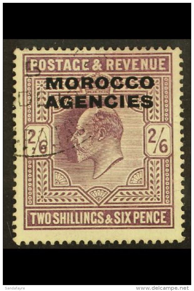 1907-13 2s6d Dull Purple, SG 38a, Fine Used With Light Cancel For More Images, Please Visit... - Autres & Non Classés