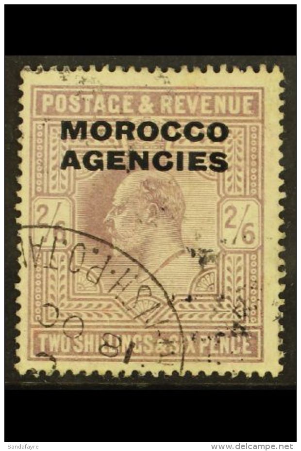 1907-13 2s6d Pale Dull Purple, SG 38, Fine Used With Light BPO Tangier Oval Cancel For More Images, Please Visit... - Andere & Zonder Classificatie