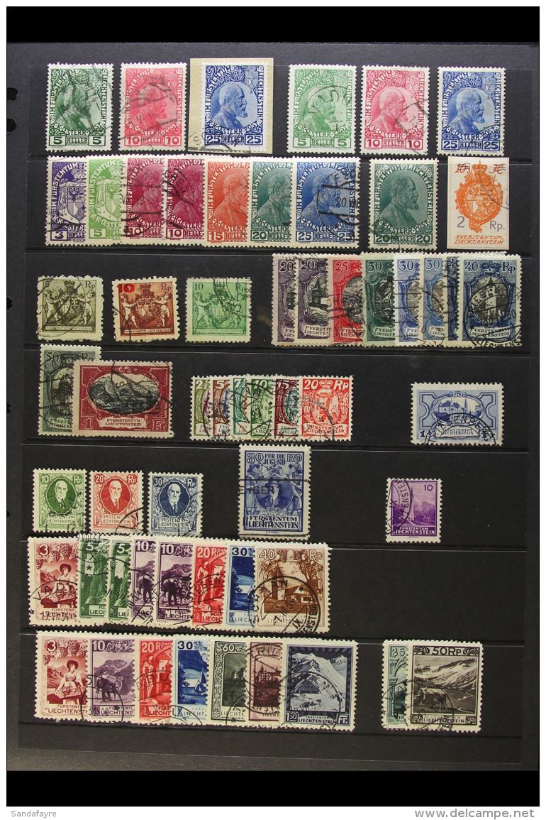 1912-51 FINE USED COLLECTION An Attractive Chiefly All Different Collection Which Includes 1912 Both Sets On... - Andere & Zonder Classificatie