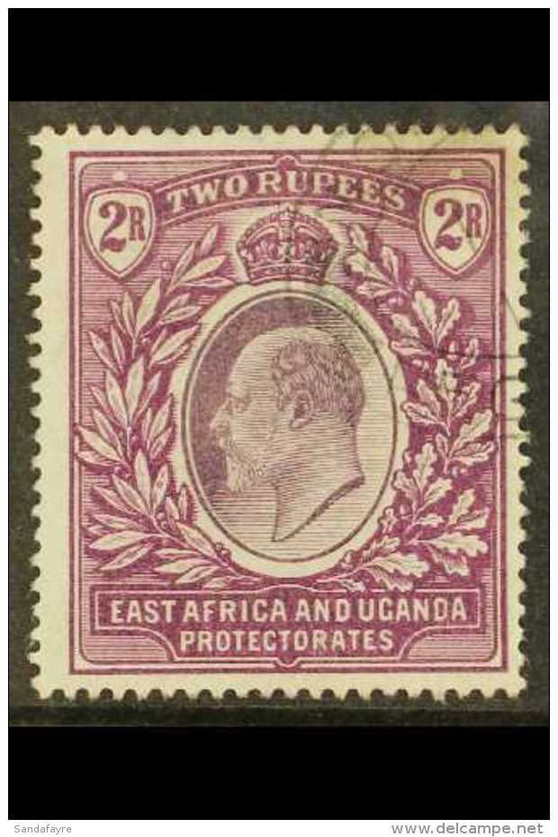 1903-04 2r Dull And Bright Purple, Wmk Crown CA, SG 10, Very Fine Used. For More Images, Please Visit... - Vide