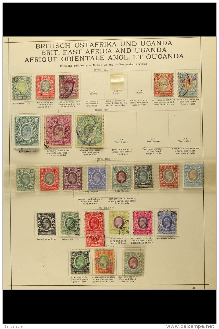 1903 TO 1922 MINT &amp; USED COLLECTION, CAT &pound;320+ Collection On Leaves, Includes 1903-04 &frac12;a &amp; 5a... - Vide