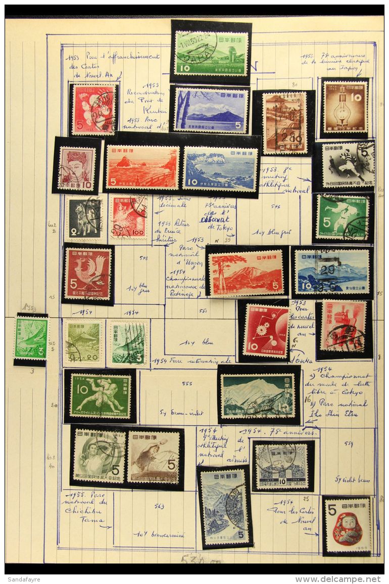 1938-56 MINIATURE SHEETS COLLECTION All Different Mint Collection Which Includes 1938 Nat Parks With Folder,... - Sonstige & Ohne Zuordnung