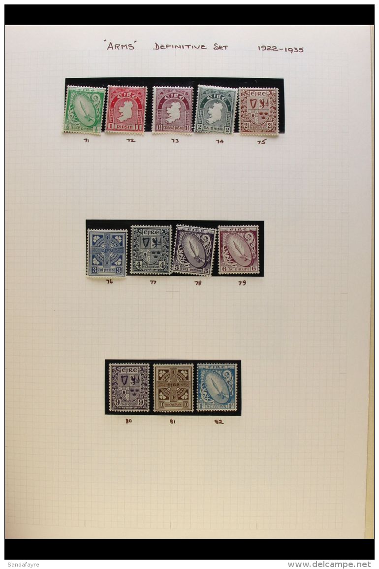 1922-1987 MINT / NHM COLLECTION WITH "EXTRAS" An Attractive Collection Presented In Mounts In An Album. Highly... - Andere & Zonder Classificatie