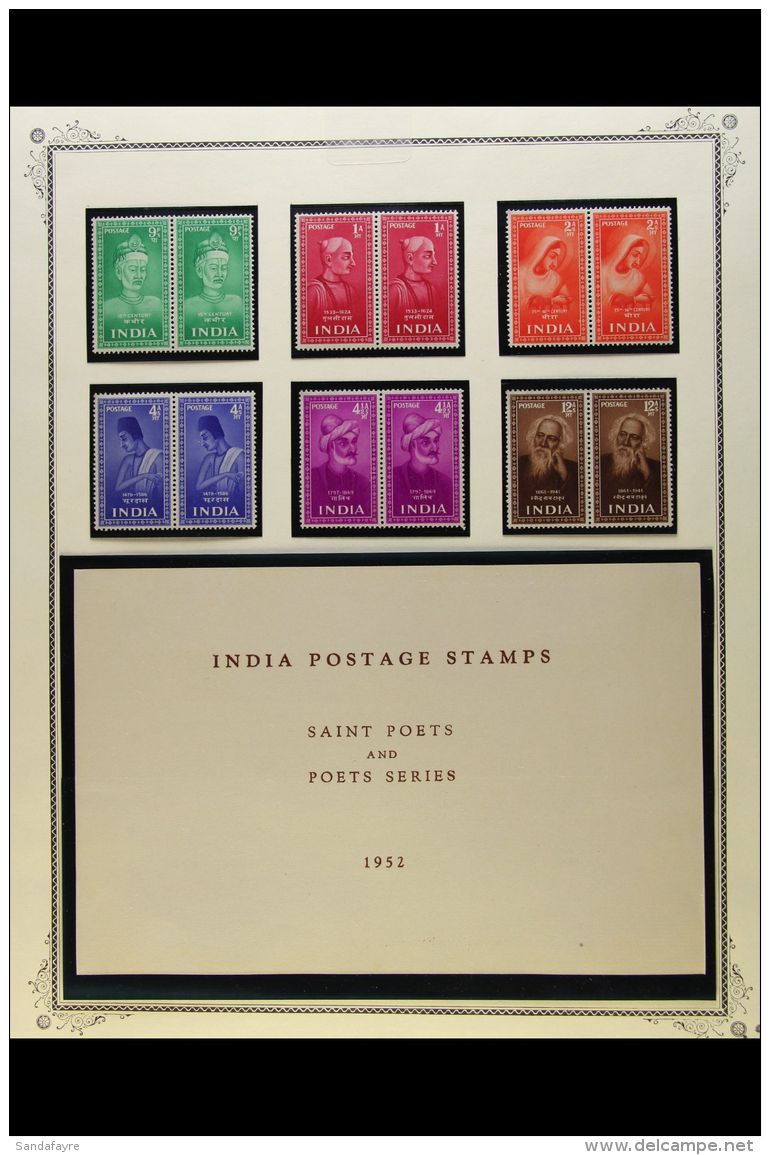 COMMEMORATIVE PACKS 1950-57 COLLECTION Presented In Mounts On Album Pages. Includes 1950 Republic Packs X2, 1952... - Other & Unclassified