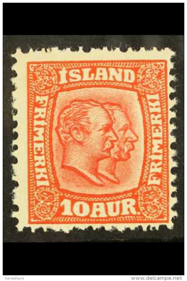 1907-08 10a Scarlet King, SG 86, Michel 53, Fine Never Hinged Mint, Fresh. For More Images, Please Visit... - Autres & Non Classés