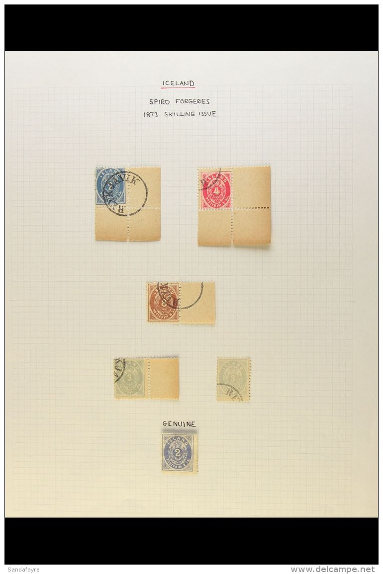 1873-1902 "CLASSICS" COLLECTION A Valuable &amp; Interesting Numeral Definitives Collection That Includes The... - Andere & Zonder Classificatie