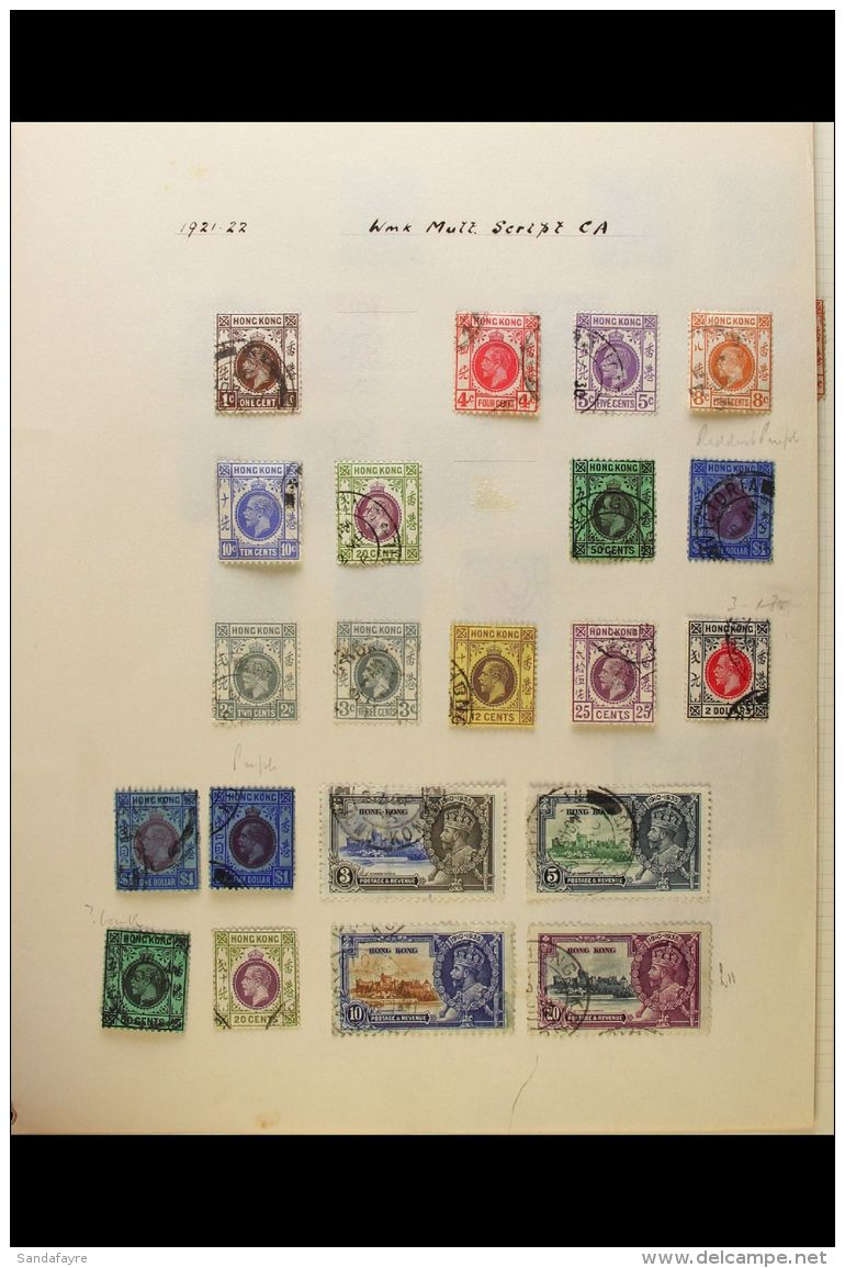 QUEEN VICTORIA TO QEII COLLECTION An 1860's To Modern Chiefly Used Collection In A Binder, Includes QV Values To... - Andere & Zonder Classificatie