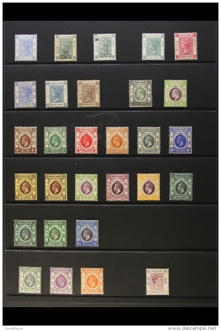 1882-1949 ALL DIFFERENT MINT Mainly Fine And Fresh, Some Earlier With Gum Toning. Note 1882 5c Pale Blue; 1891 20c... - Andere & Zonder Classificatie