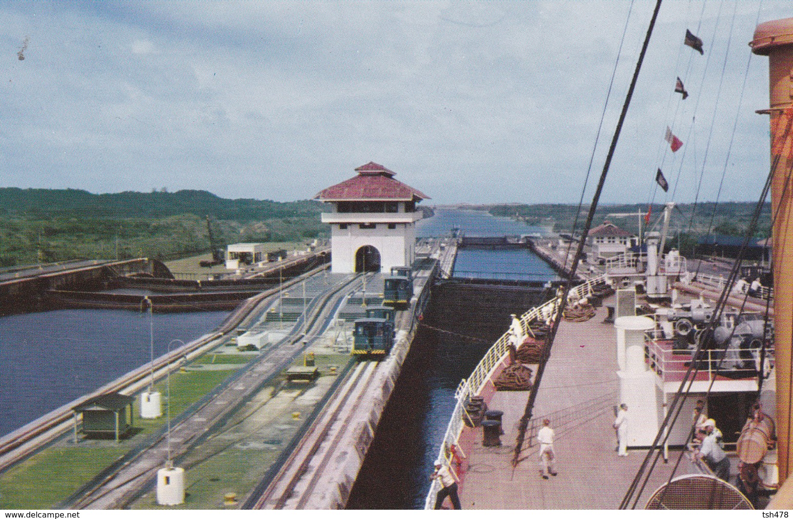 PANAMA--esclusas De Gatun Del CANAL DE PANAMA-- Voir 2 Scans - Panama