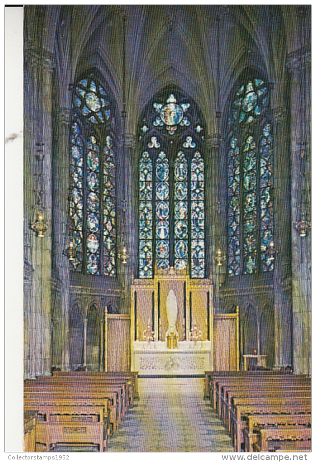 50554- NEW YORK CITY- ST PATRICK'S CATHEDRAL, LADY CHAPEL, OUR LADY OF NEW YORK - Églises