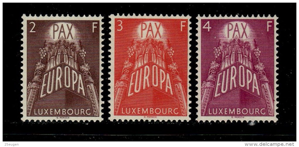 LUXEMBOURG 1957  EUROPA CEPT MNH - 1957