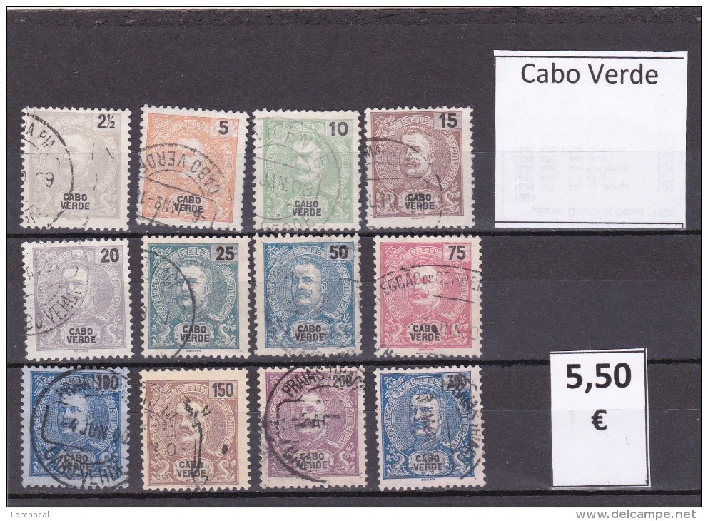 Cabo Verde  - Lote  12  Diferentes   -  10/7763 - Kap Verde