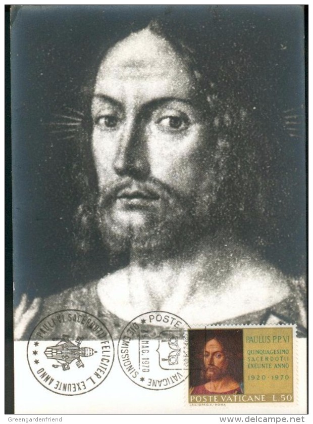 14318 Vaticano,   Maximum ,painting Of Albrecht Durer, The CHRISTUS REDEMPTOR - Otros & Sin Clasificación