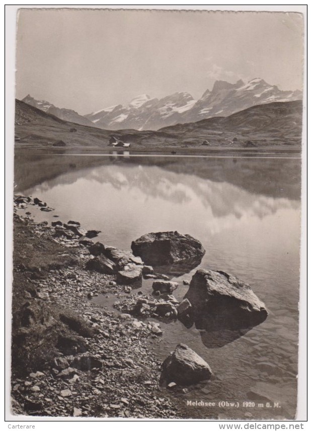 SUISSE,SWISS,HELVETIA,SWITZERLAND,SVIZZERA,SCHWEIZ ,OBWALD,1949,MELCHSEE,KERNS,HOTEL,LAC - Kerns