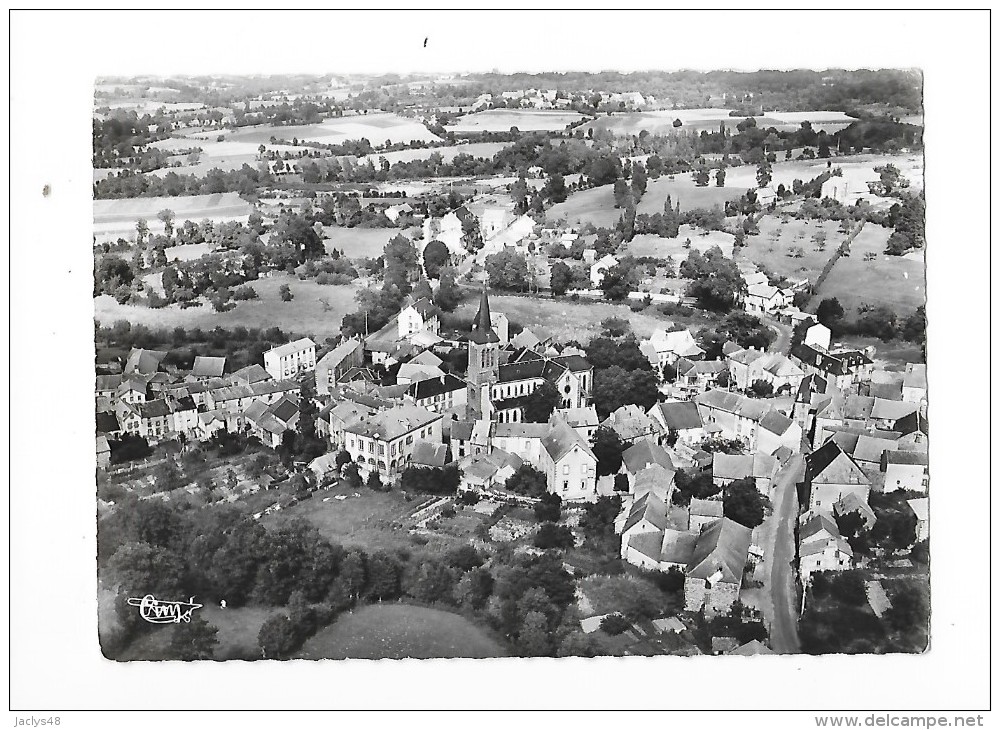 MANZAT  (cpsm 63)   Vue Générale Aérienne -    - L 1 - Autres & Non Classés