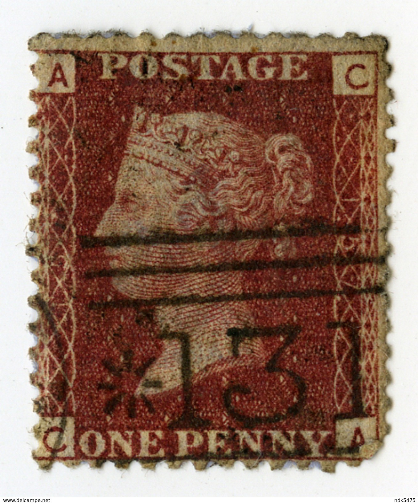 QV PENNY REDS : SET OF 5 (MIXED PLATES)