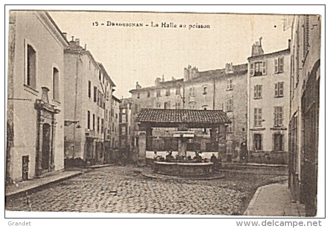 DRAGUIGNAN - LA HALLE AU POISSON - C.t - Draguignan