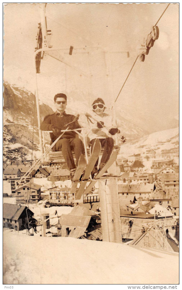 Photo à Situer Ski Télésiège - Autres & Non Classés