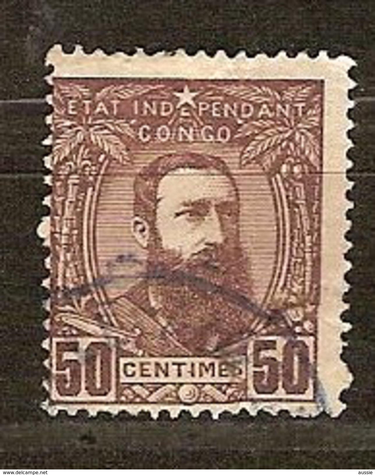 Belgisch Congo Belge 1887 OCBn° 9 (°) Used Oblitéré Cote 44,00 Euro - 1884-1894