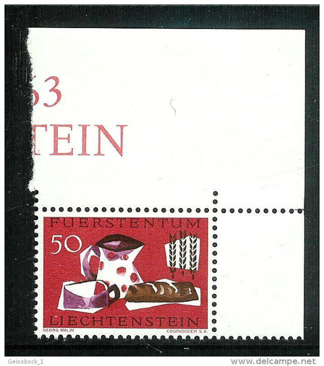 Lichtenstein 1963: Mi.-Nr. 432: Kampf Gegen Hunger   ** - Nuevos