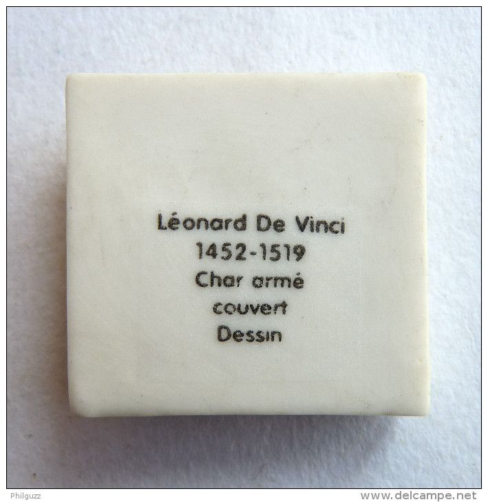 FEVE PRIME 2008 LES OEUVRES DE LEONARD DE VINCI CHAR ARME - History