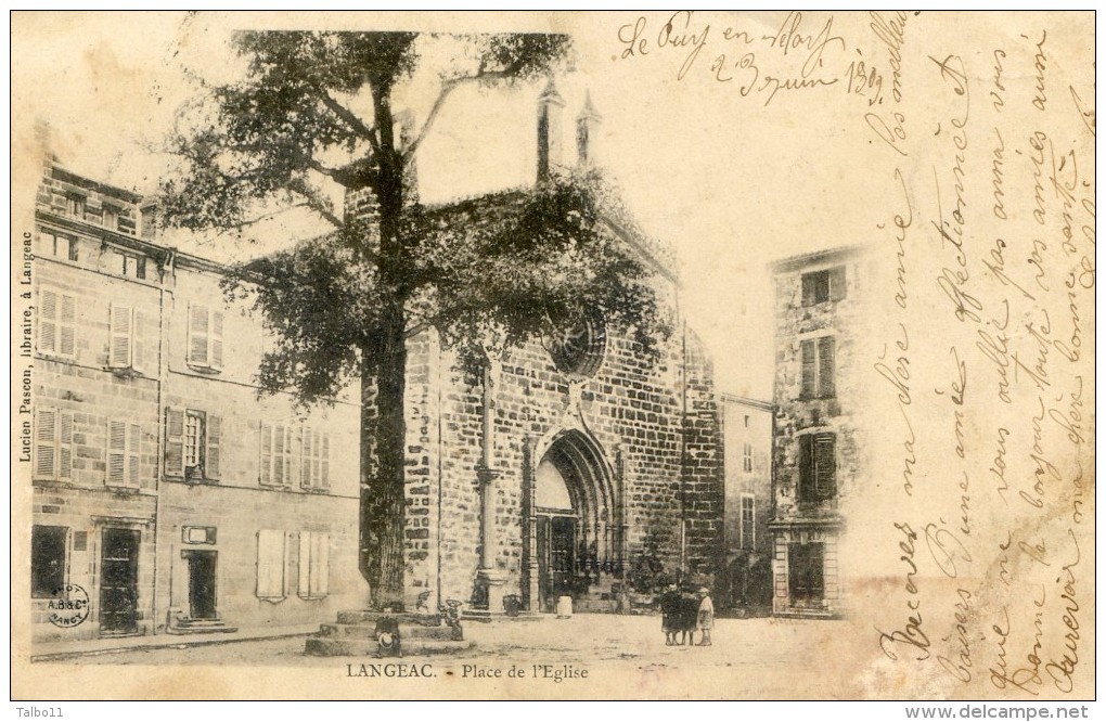 Langeac - Place De L'église - Langeac