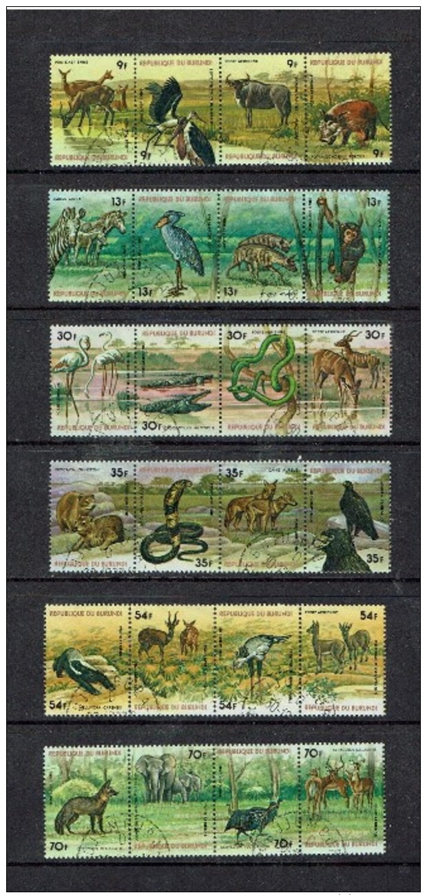 LIQUIDATION...Burundi Sets - Lots & Kiloware (mixtures) - Max. 999 Stamps