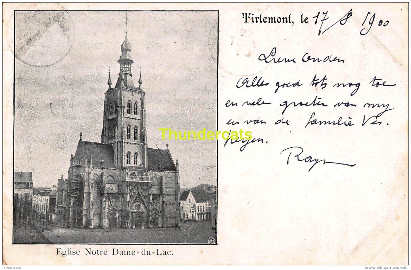 CPA  TIRLEMONT EGLISE NOTRE DAME DU LAC - Tienen