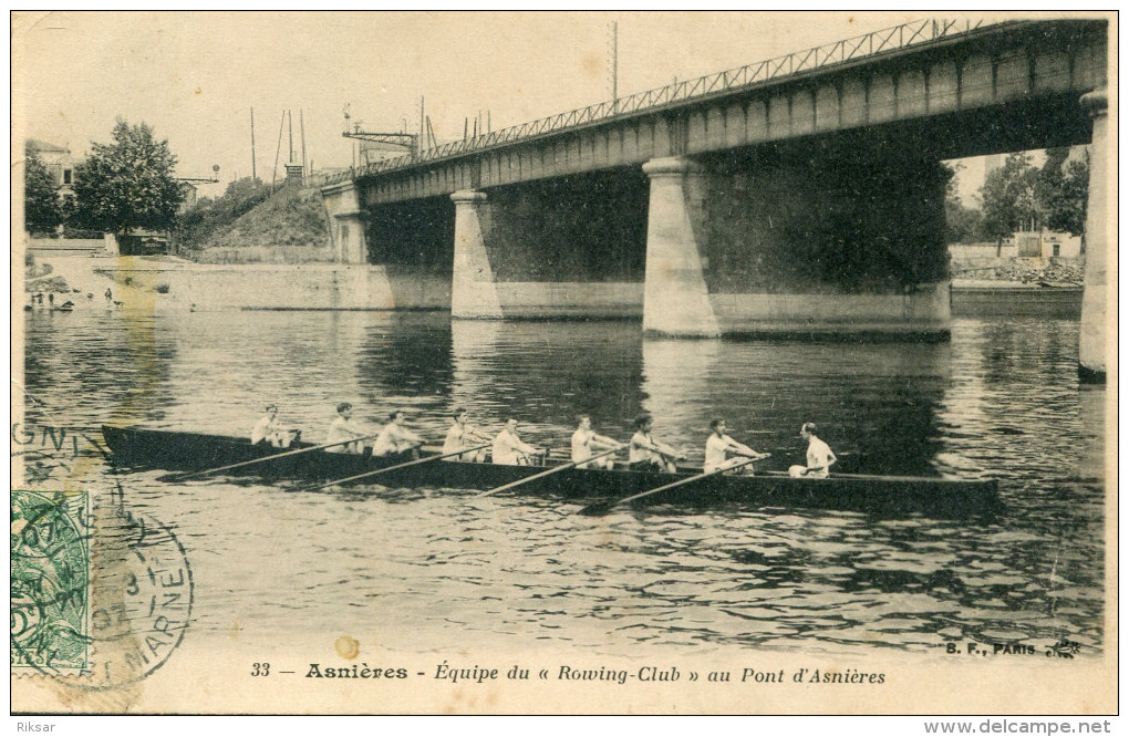 AVIRON(ASNIERES) - Aviron