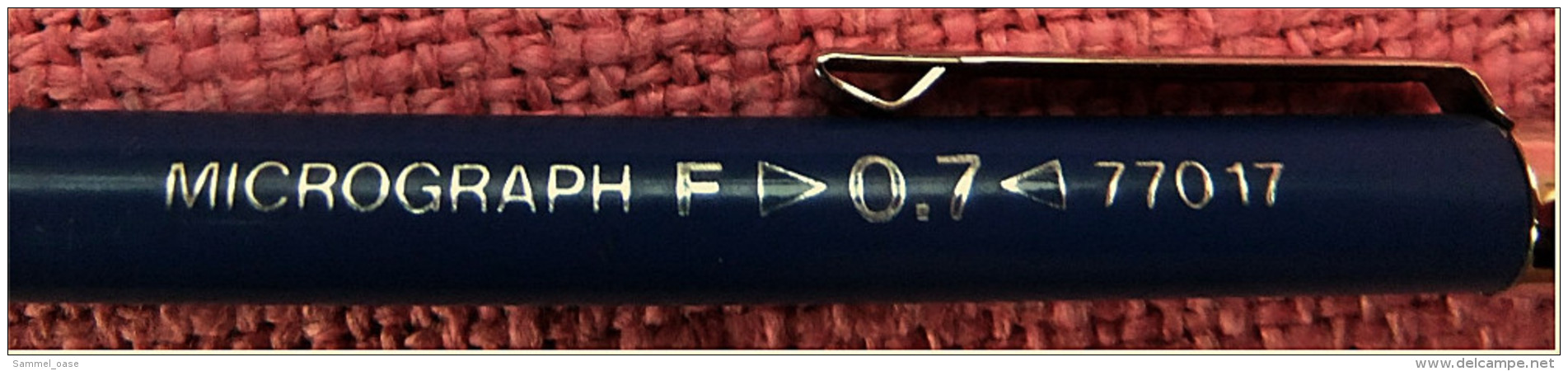 Seltener Staedtler Micrograph F 77017 Bleistift / Druckbleistift - Mechanical Pencil 0,7 Mm - Blau - Pens