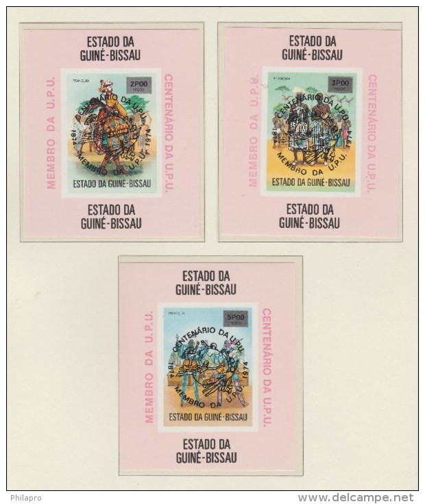 GUINE BISSAU IMPERF/NON DENT  UPU 1974  **MNH VF    Réf  G354  See 2 Scans - U.P.U.